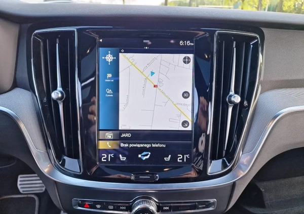 Volvo S60 cena 168900 przebieg: 20600, rok produkcji 2021 z Tykocin małe 667
